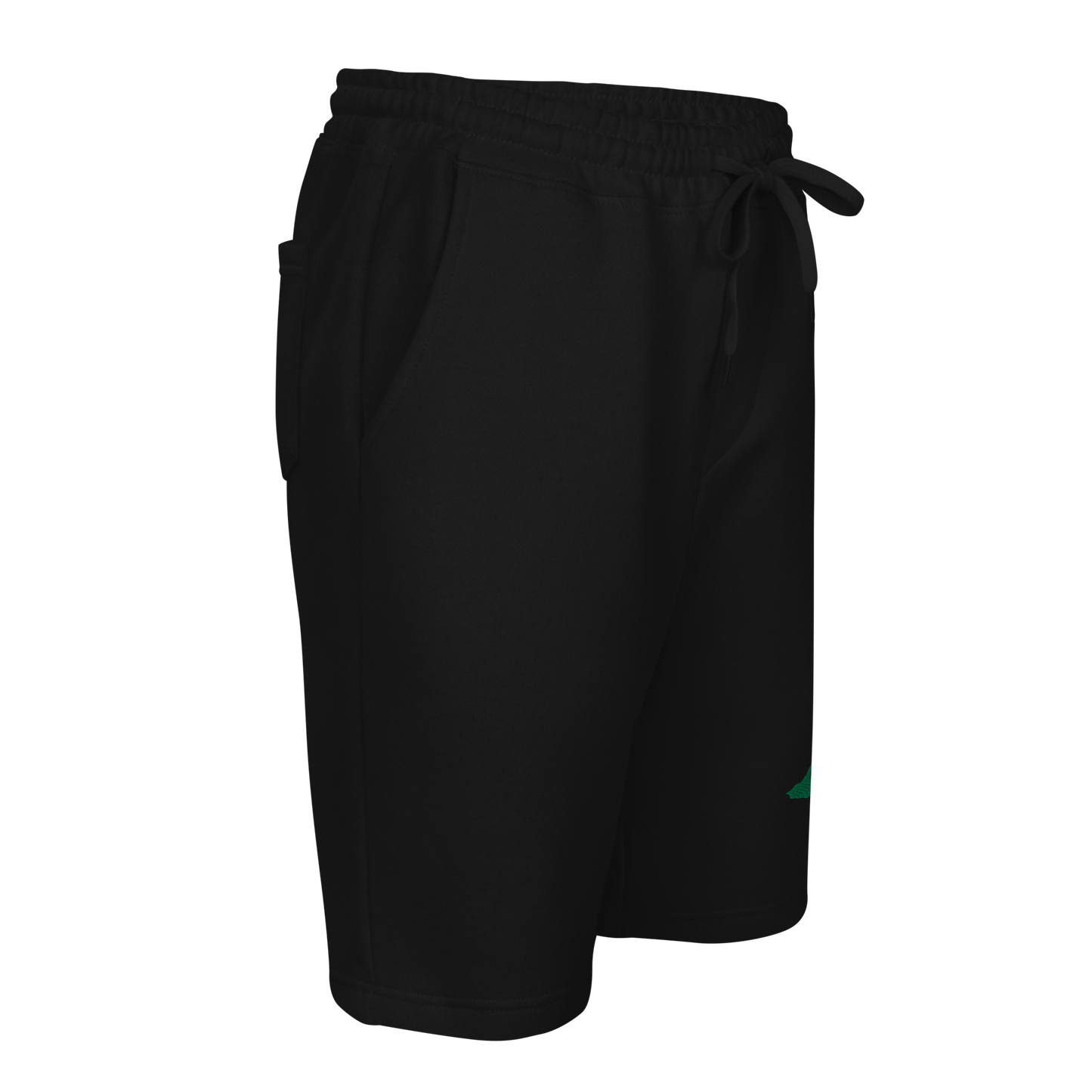 Michigan Upper Peninsula Shorts ( w/ Embroidered Green UP Outline ) | Men's Fleece