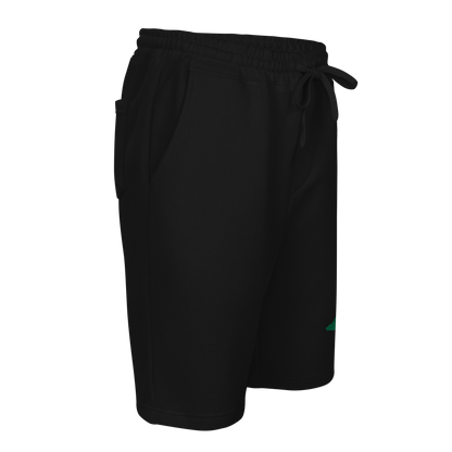 Michigan Upper Peninsula Shorts ( w/ Embroidered Green UP Outline ) | Men's Fleece