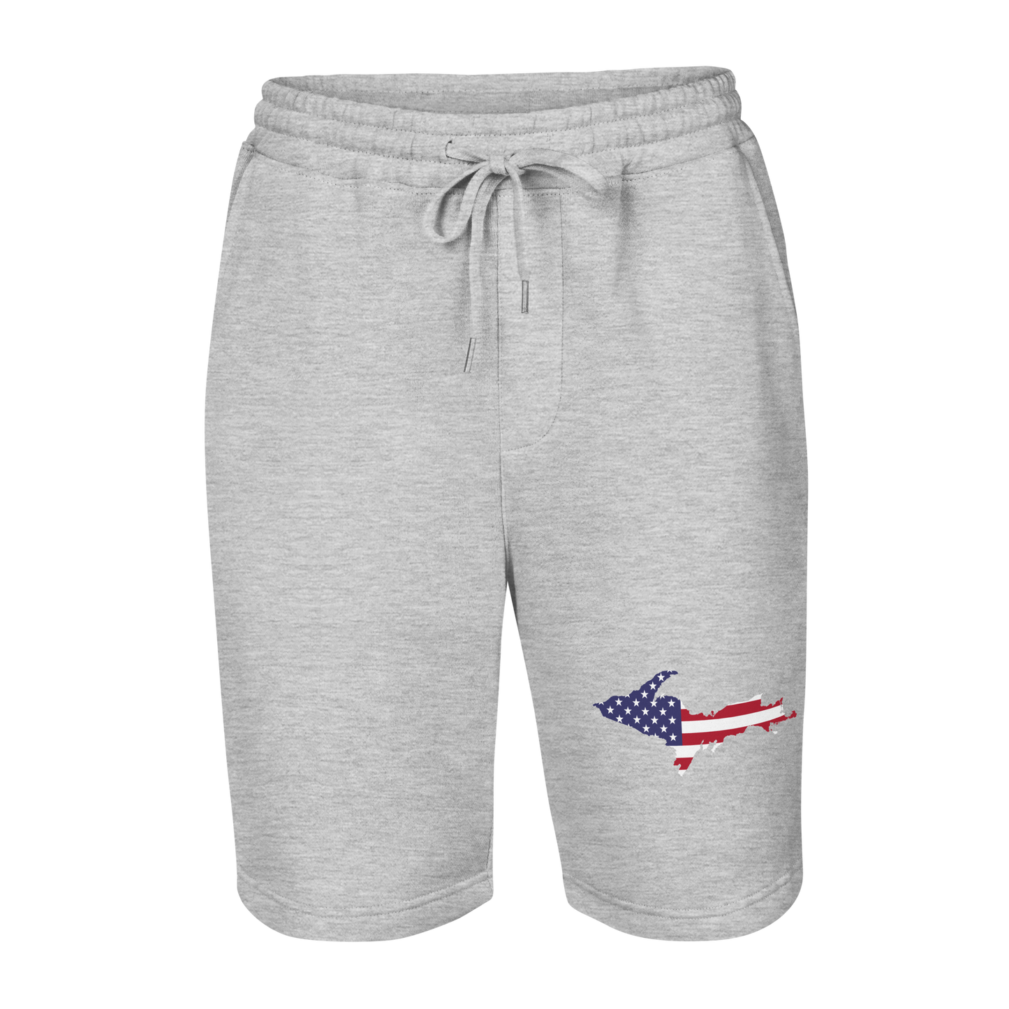 Michigan Upper Peninsula Shorts (w/ UP USA Flag) | Men's Fleece