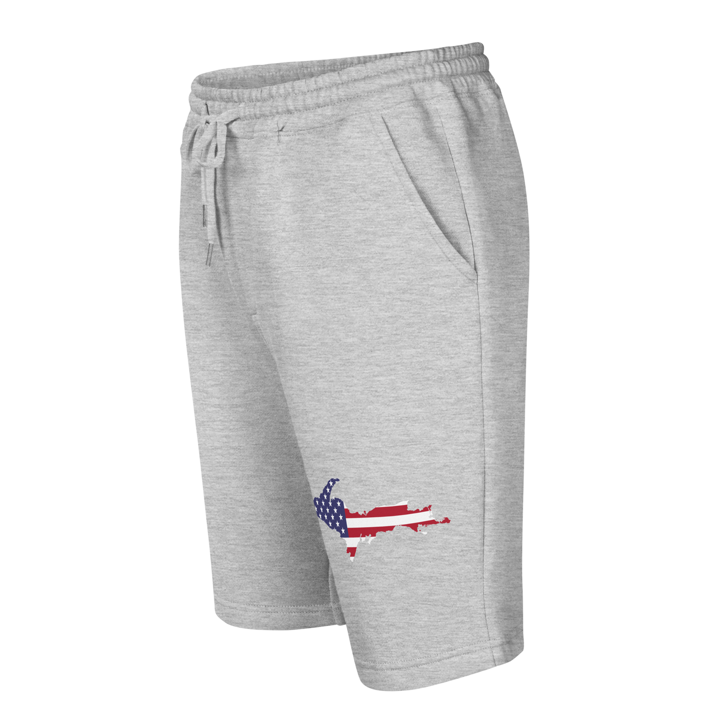 Michigan Upper Peninsula Shorts (w/ UP USA Flag) | Men's Fleece