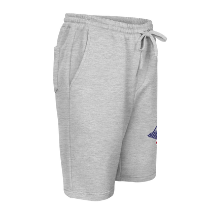 Michigan Upper Peninsula Shorts (w/ UP USA Outline) | Men's Fleece