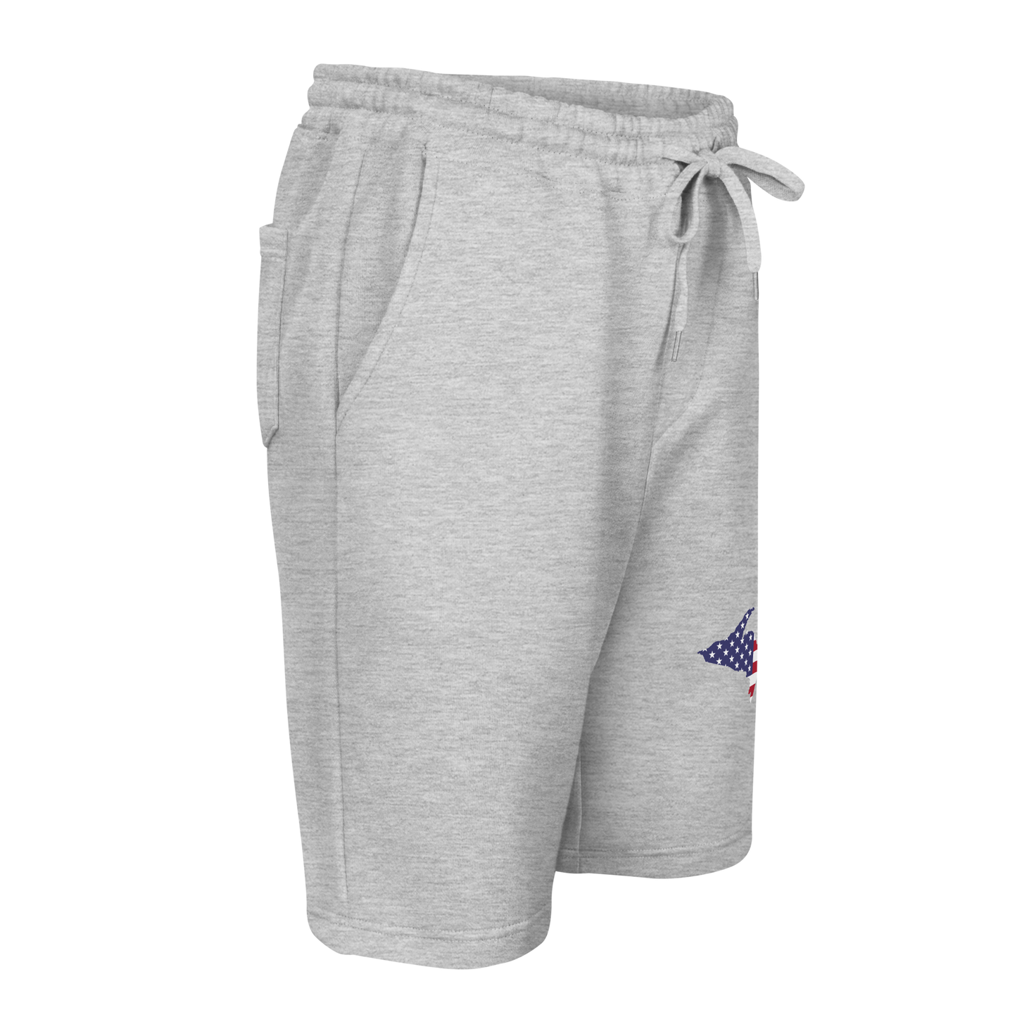 Michigan Upper Peninsula Shorts (w/ UP USA Flag) | Men's Fleece