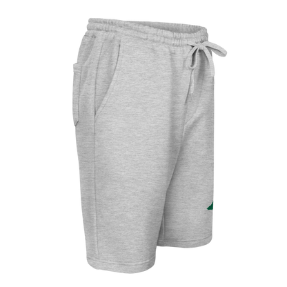 Michigan Upper Peninsula Shorts ( w/ Embroidered Green UP Outline ) | Men's Fleece