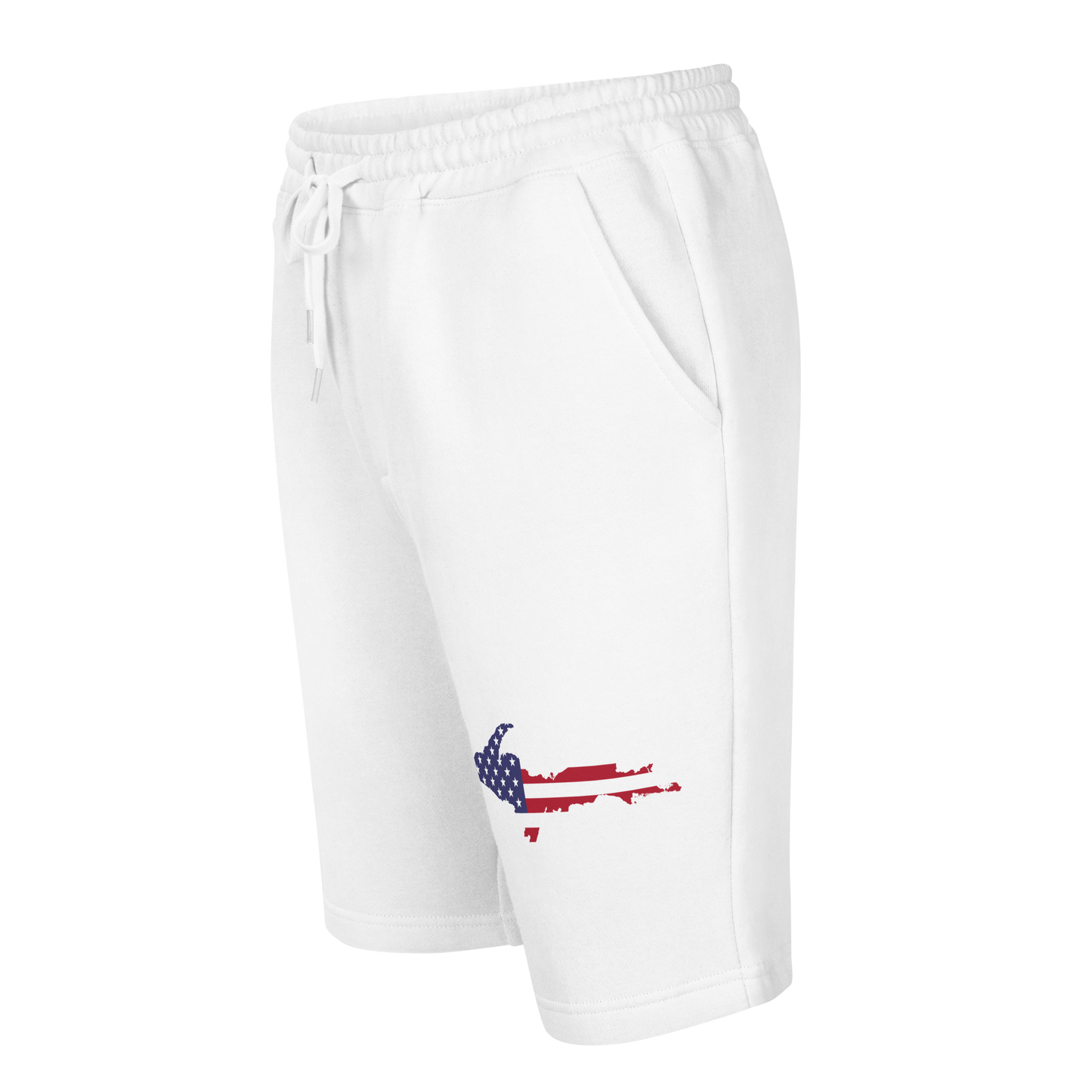 Michigan Upper Peninsula Shorts (w/ UP USA Flag) | Men's Fleece