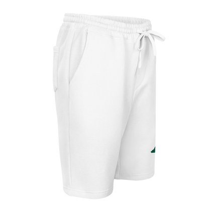 Michigan Upper Peninsula Shorts ( w/ Embroidered Green UP Outline ) | Men's Fleece