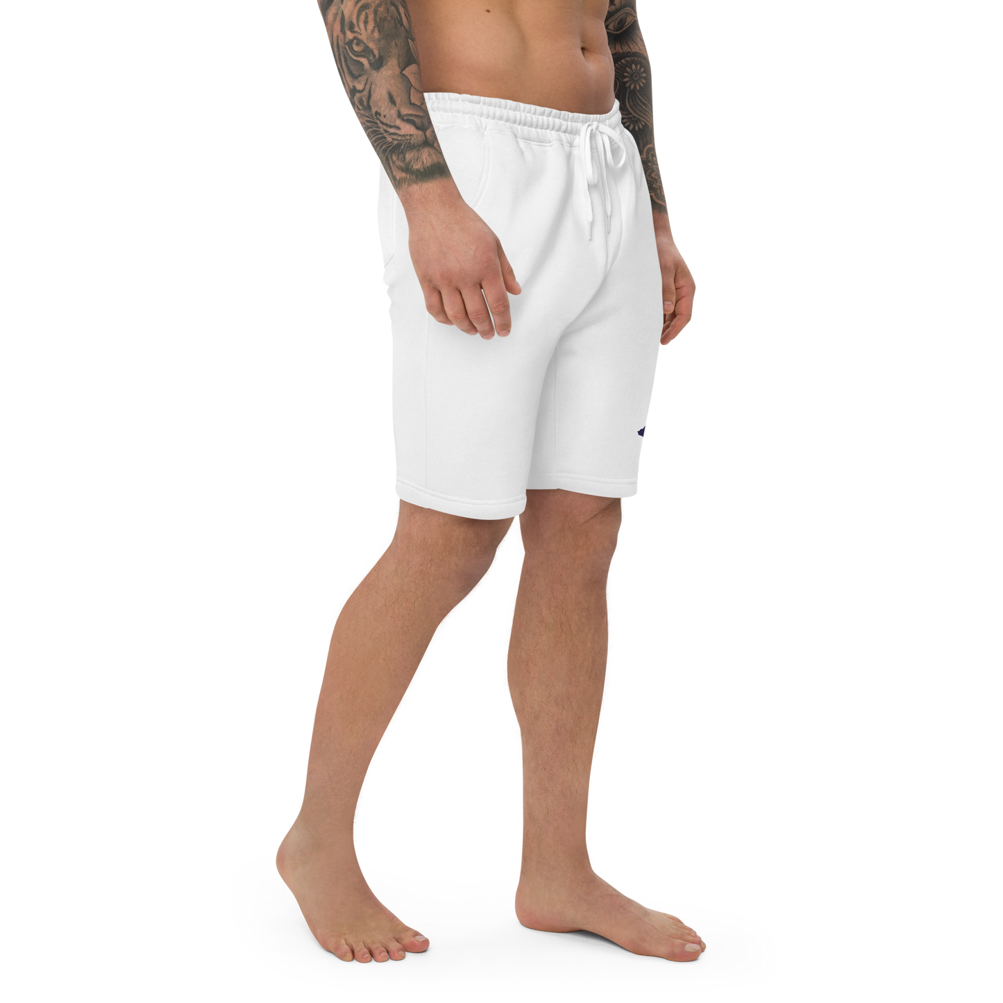 Michigan Upper Peninsula Shorts ( w/ Embroidered UP Outline ) | Men's Fleece