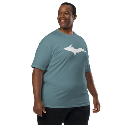 Michigan Upper Peninsula T-Shirt (w/ UP Outline) | Men's Heavyweight