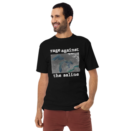 Great Lakes 'Rage Against the Saline' T-Shirt | Men's Heavyweight