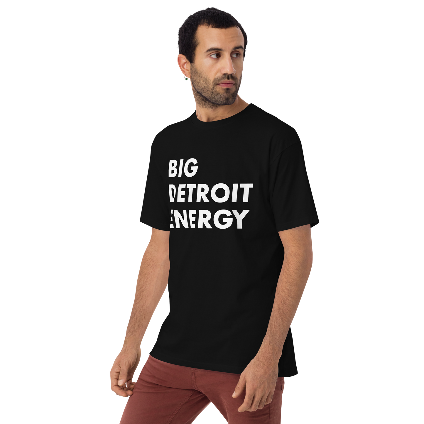 'Big Detroit Energy' T-Shirt | Men's Heavyweight