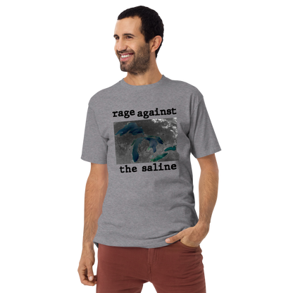 Great Lakes 'Rage Against the Saline' T-Shirt | Men's Heavyweight