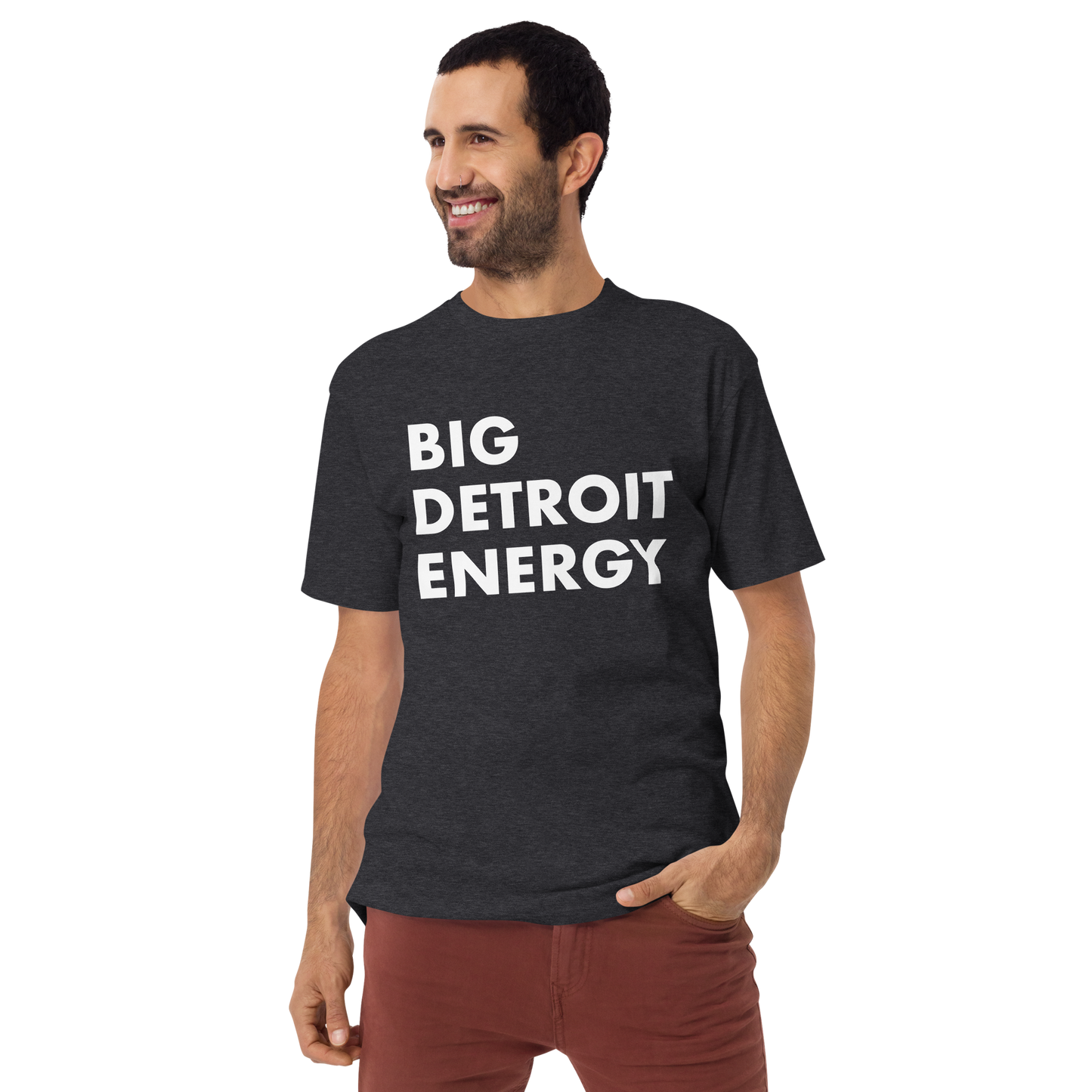 'Big Detroit Energy' T-Shirt | Men's Heavyweight