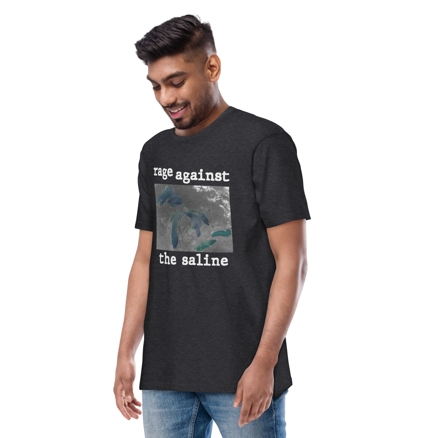Great Lakes 'Rage Against the Saline' T-Shirt | Men's Heavyweight