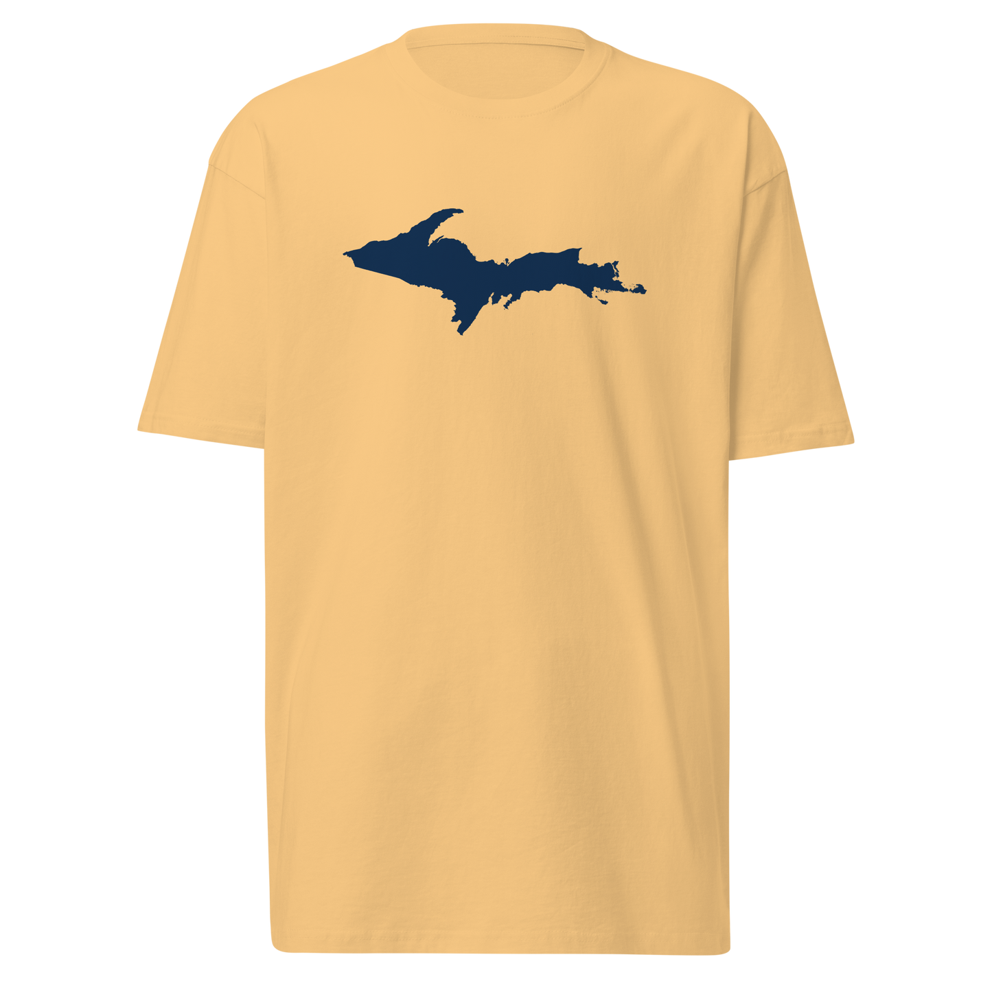 Michigan Upper Peninsula T-Shirt (w/ UP Outline) | Men's Heavyweight