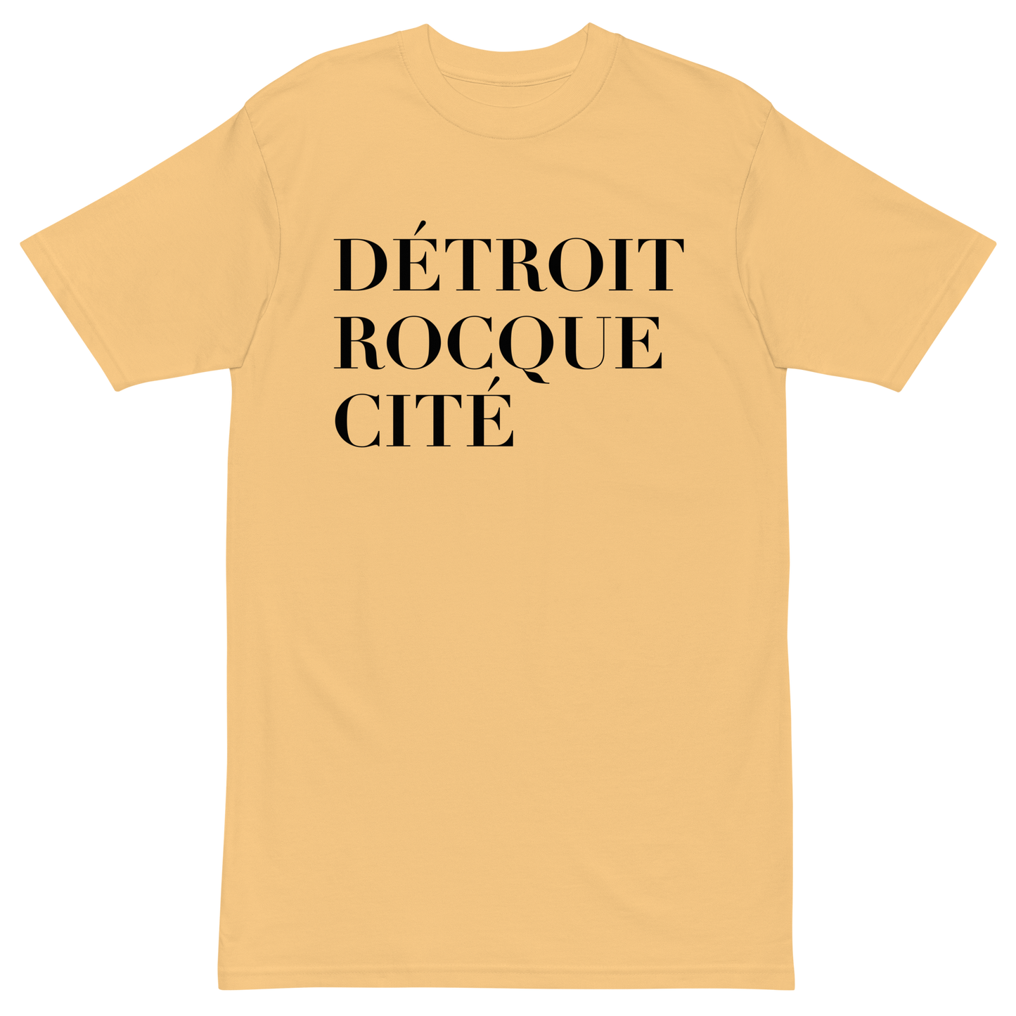 'Détroit Rocque Cité' T-Shirt | Men's Heavyweight