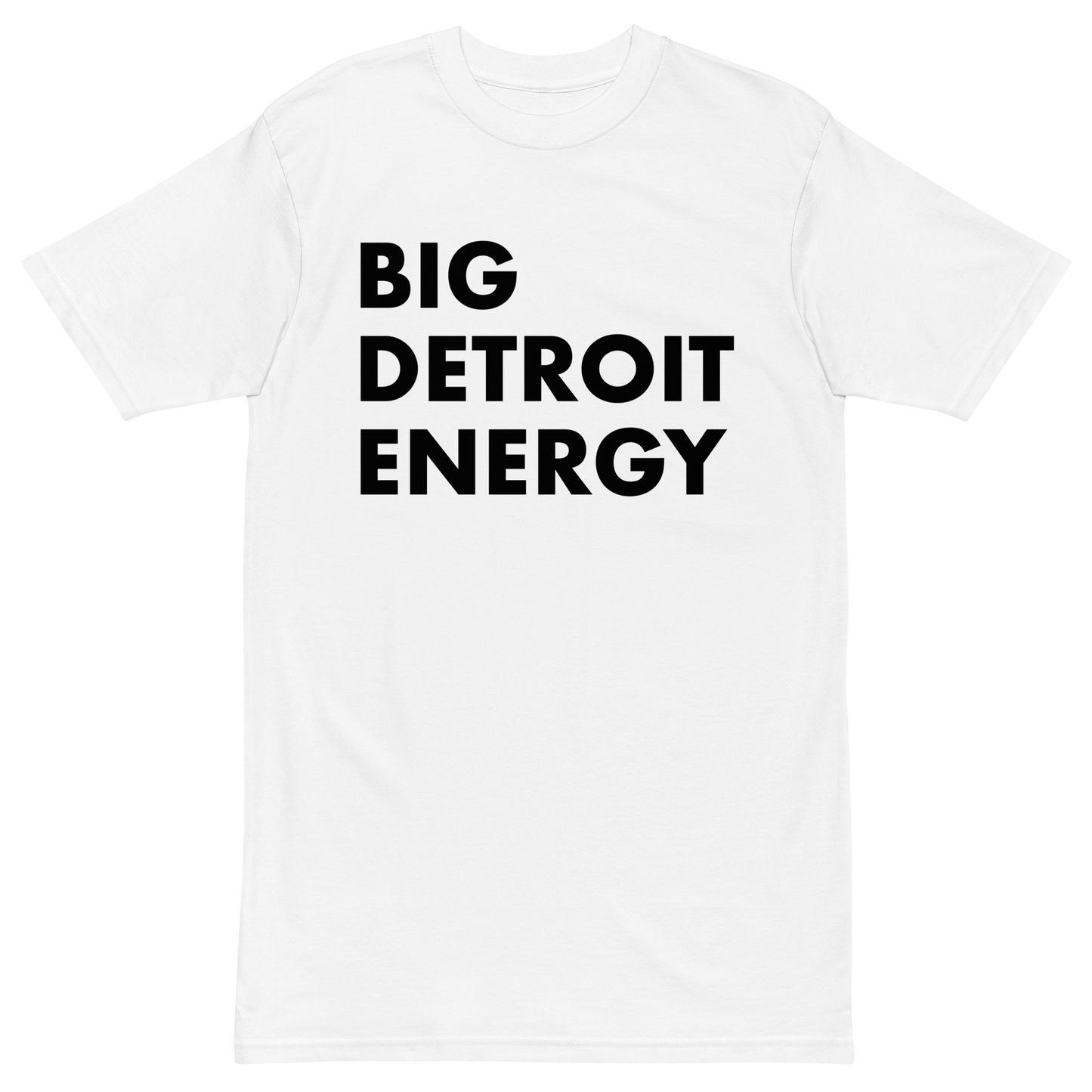 'Big Detroit Energy' T-Shirt | Men's Heavyweight