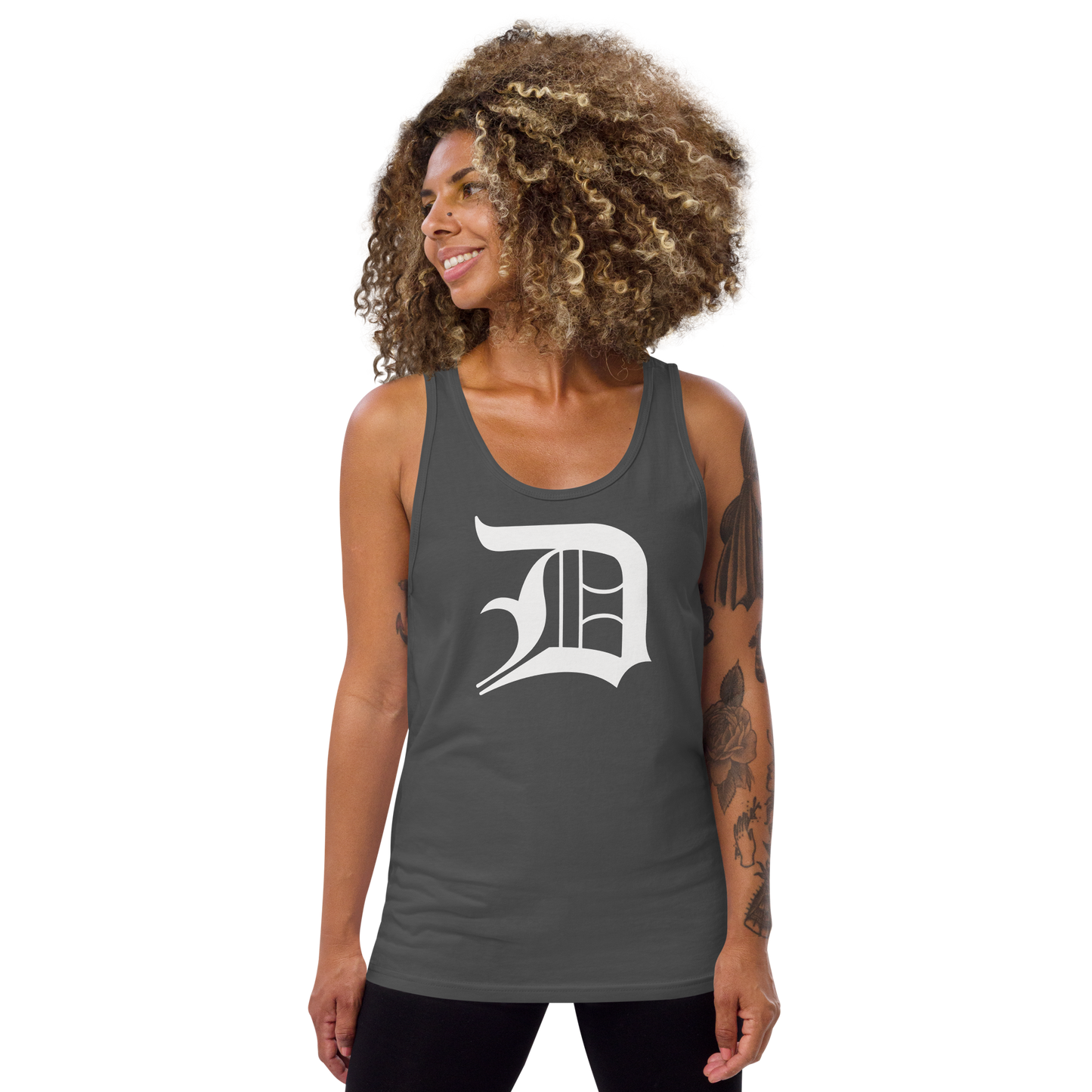 Detroit 'Old English D' Tank Top | Unisex Jersey