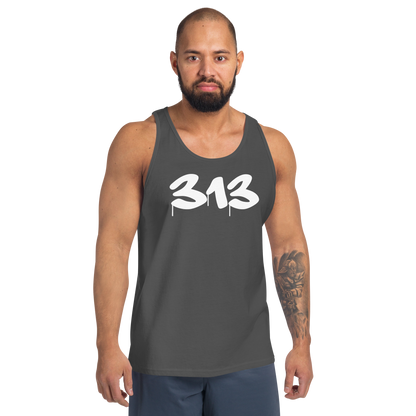 Detroit '313' Tank Top | Unisex Jersey