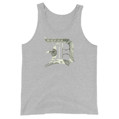 Detroit 'Old English D' Tank Top (Benjamins Edition) | Unisex Jersey