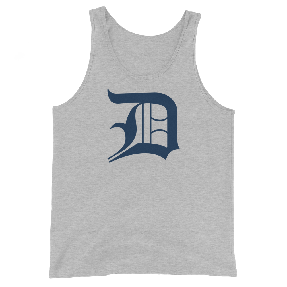 Detroit 'Old English D' Tank Top | Unisex Jersey