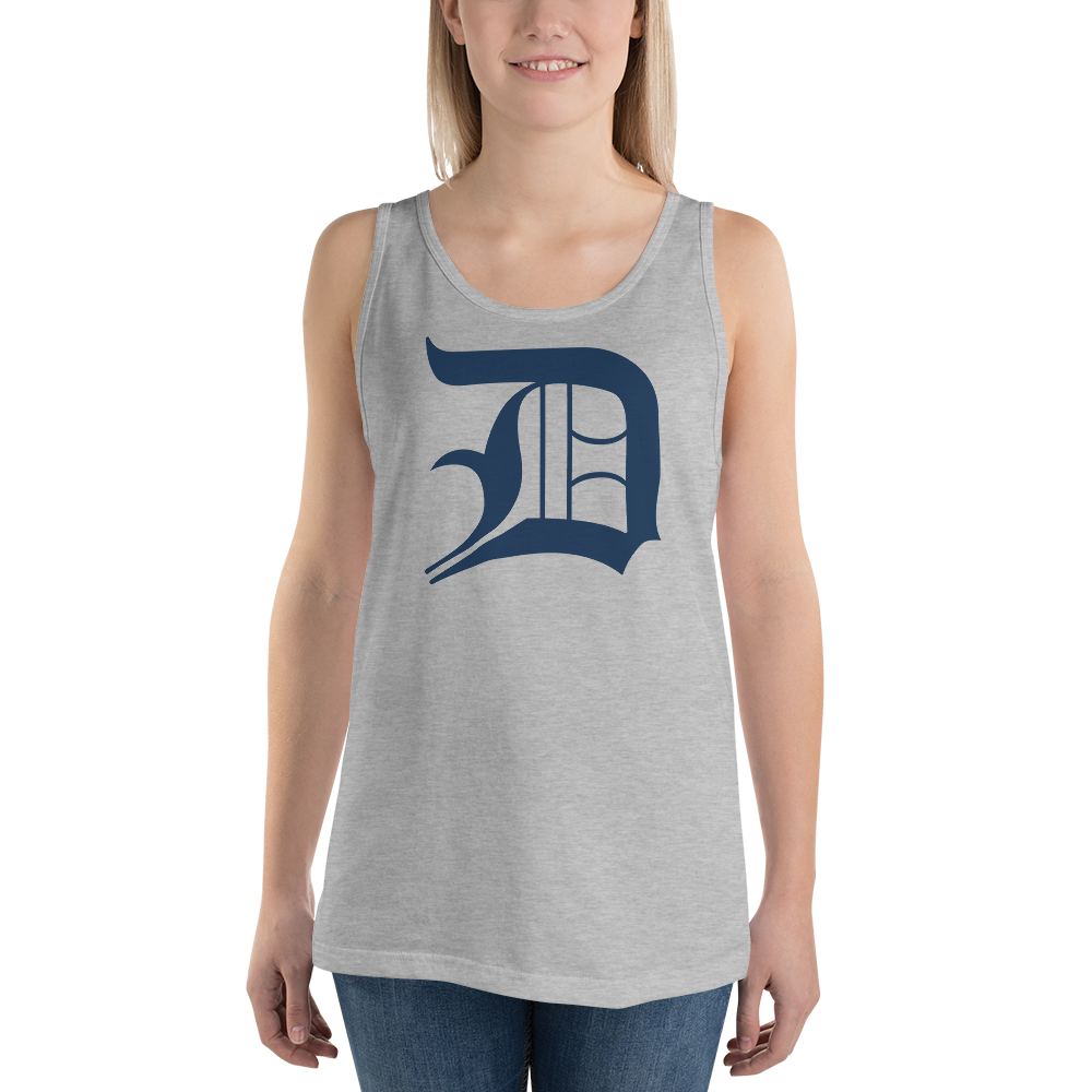 Detroit 'Old English D' Tank Top | Unisex Jersey