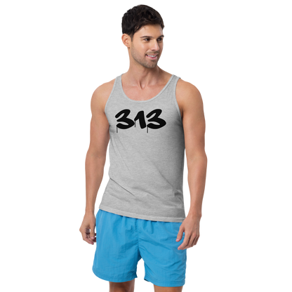 Detroit '313' Tank Top | Unisex Jersey