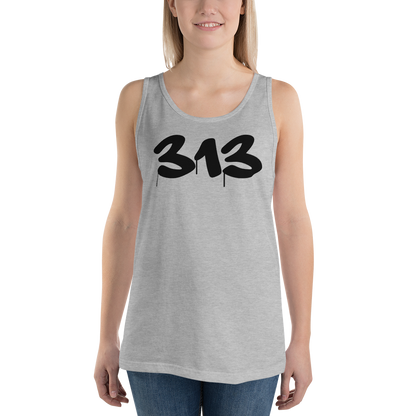 Detroit '313' Tank Top | Unisex Jersey