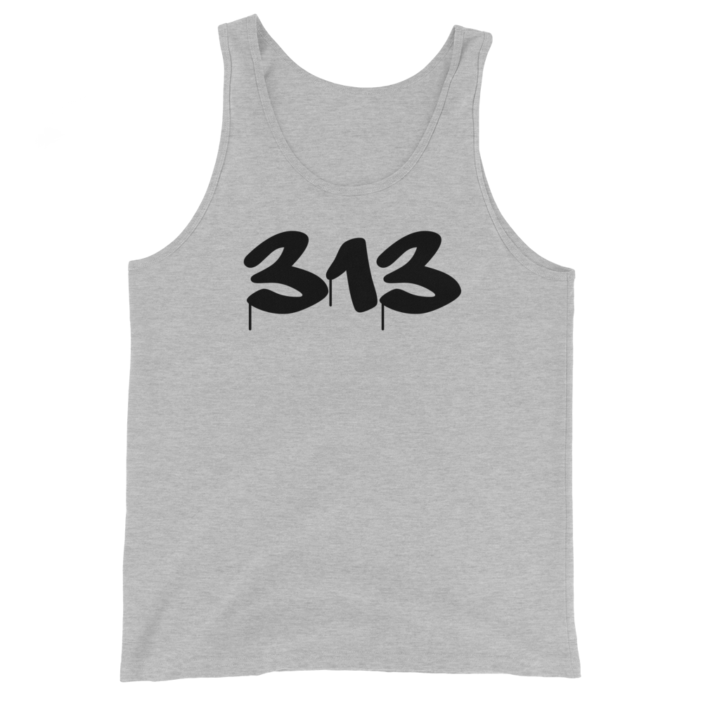 Detroit '313' Tank Top | Unisex Jersey