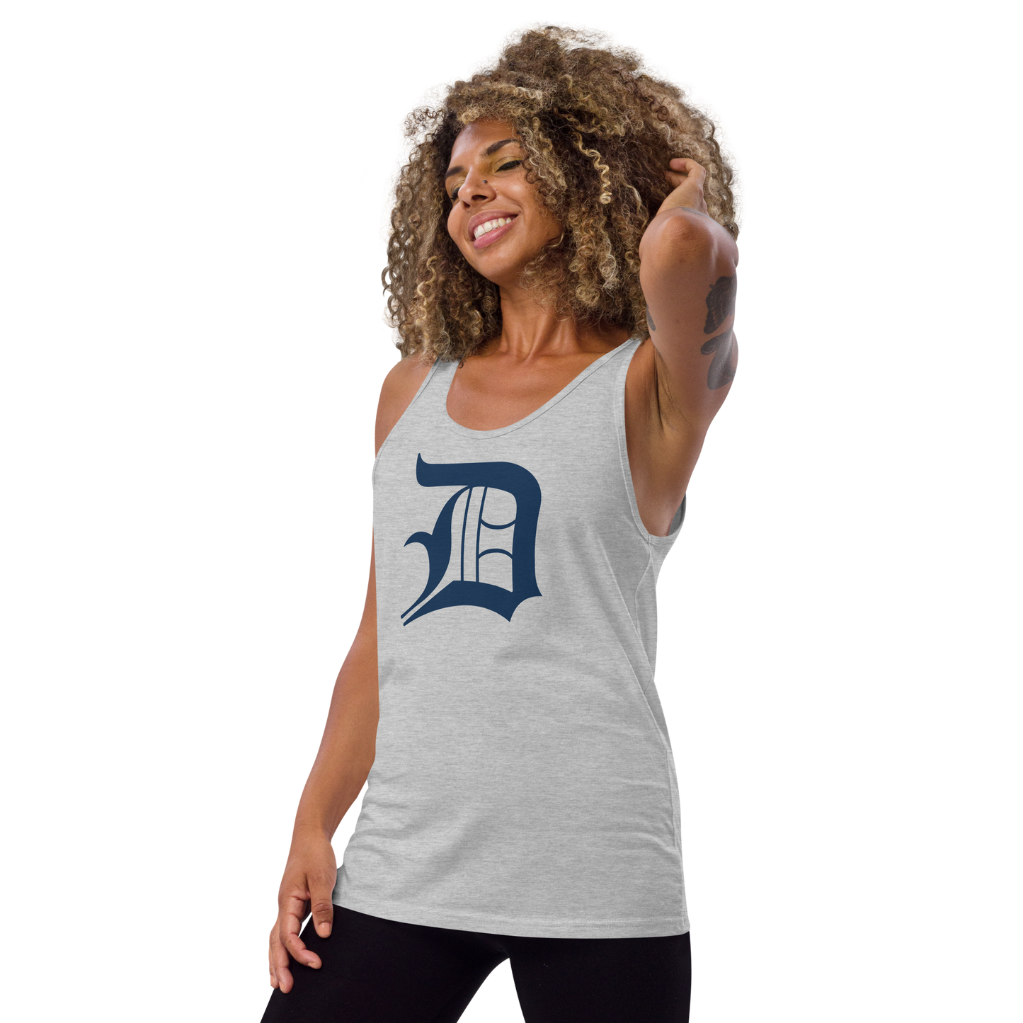 Detroit 'Old English D' Tank Top | Unisex Jersey