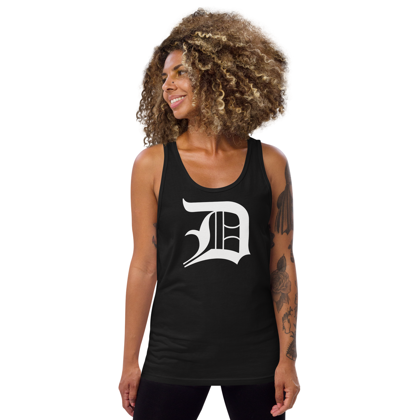 Detroit 'Old English D' Tank Top | Unisex Jersey