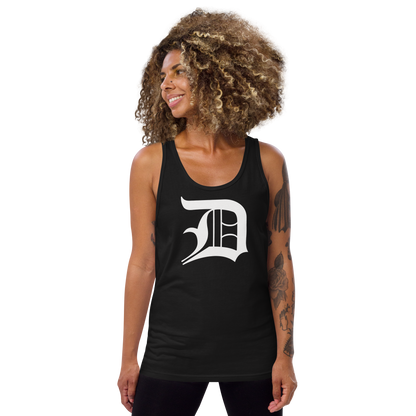 Detroit 'Old English D' Tank Top | Unisex Jersey