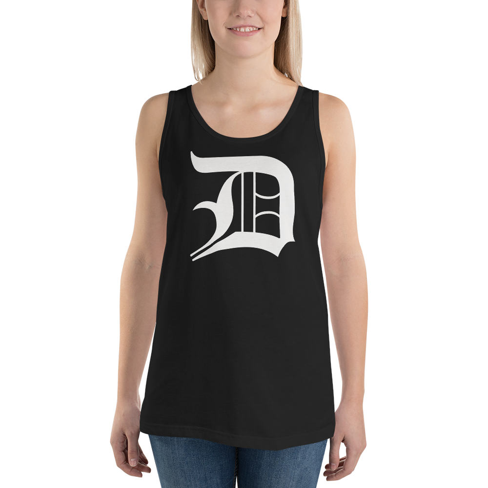 Detroit 'Old English D' Tank Top | Unisex Jersey