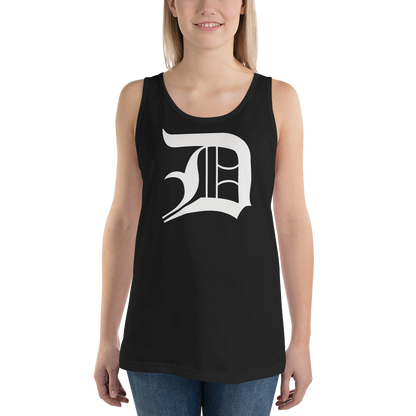 Detroit 'Old English D' Tank Top | Unisex Jersey