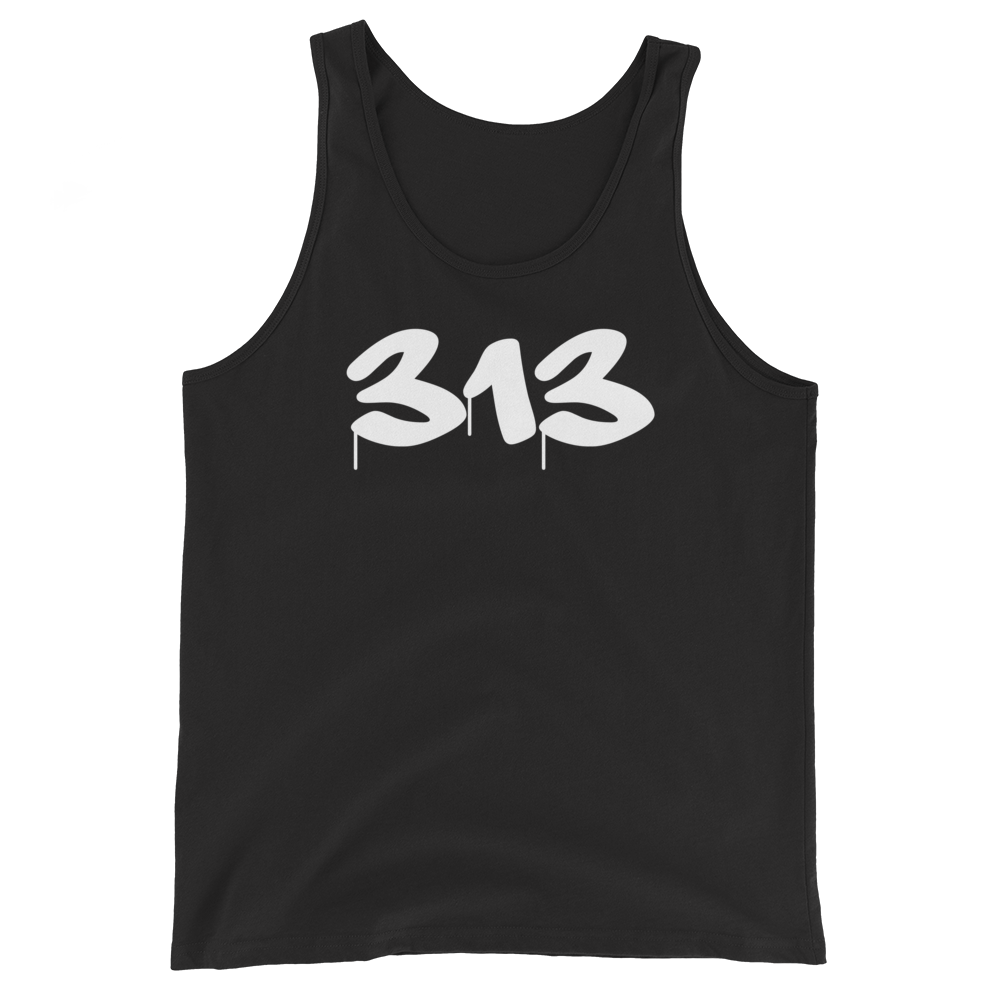 Detroit '313' Tank Top | Unisex Jersey