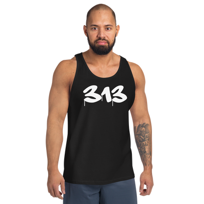 Detroit '313' Tank Top | Unisex Jersey