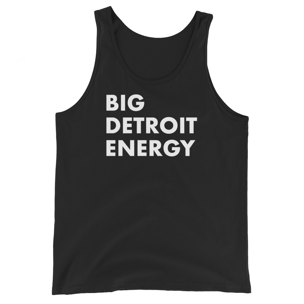 'Big Detroit Energy' Tank Top | Unisex Jersey