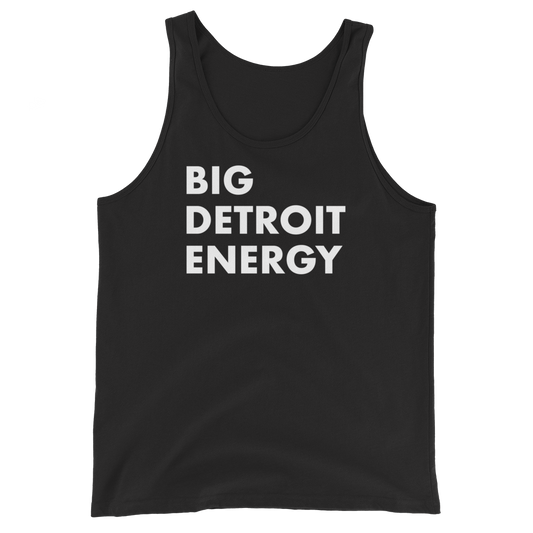 'Big Detroit Energy' Tank Top | Unisex Jersey