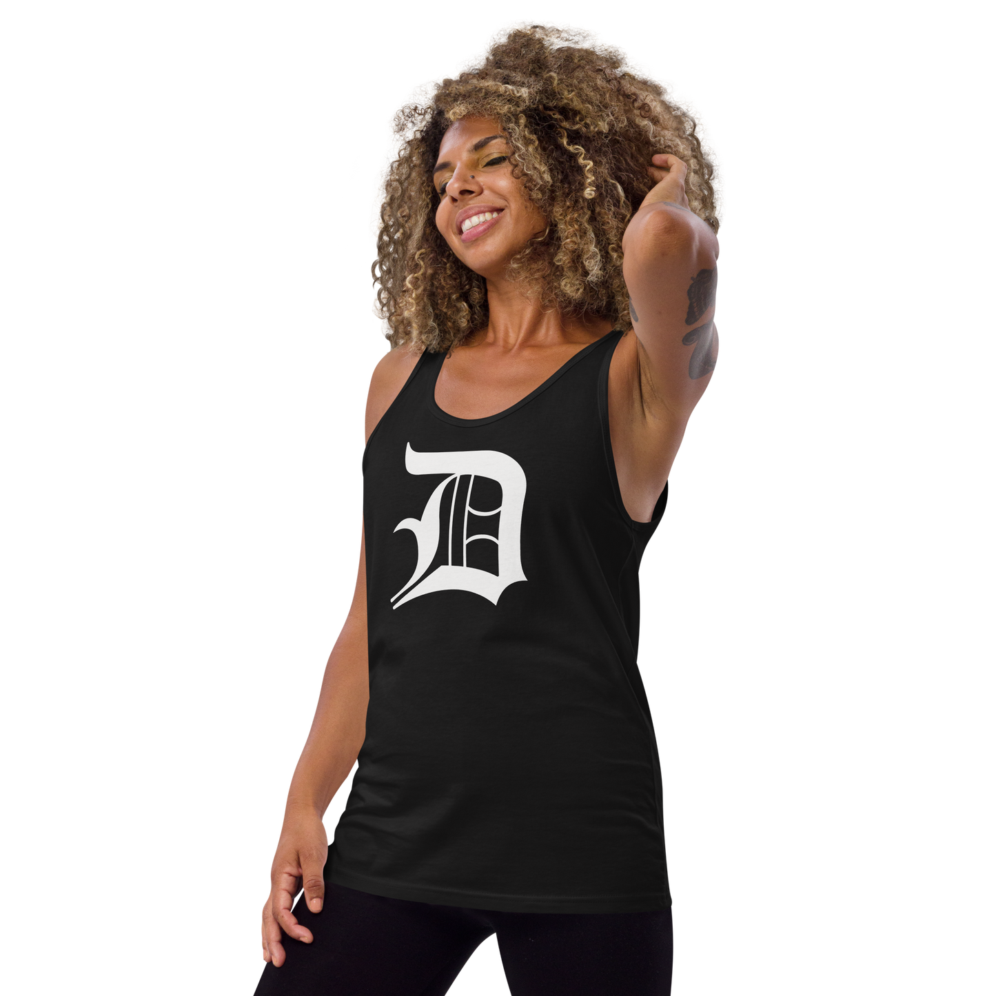 Detroit 'Old English D' Tank Top | Unisex Jersey