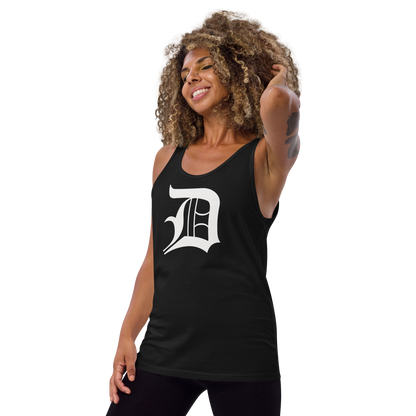 Detroit 'Old English D' Tank Top | Unisex Jersey