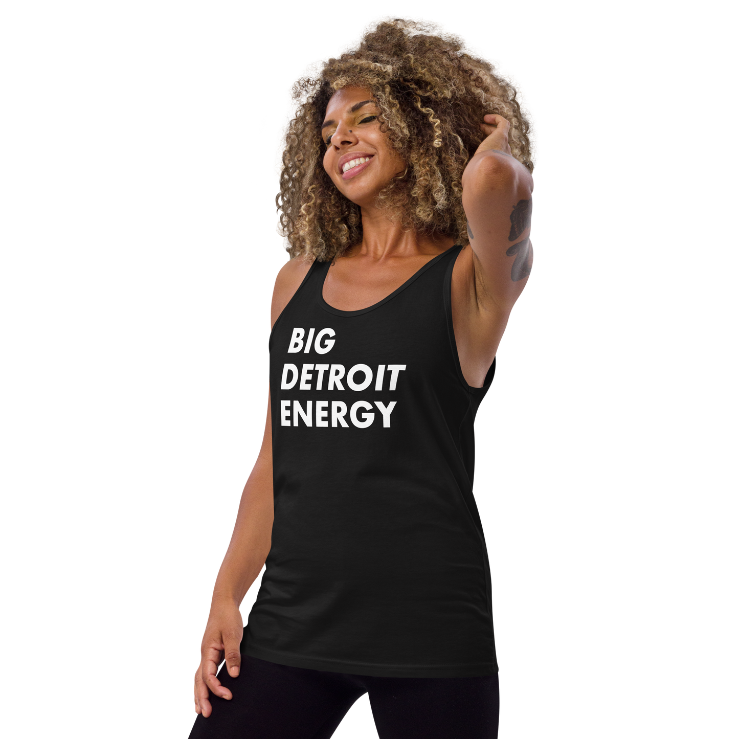 'Big Detroit Energy' Tank Top | Unisex Jersey