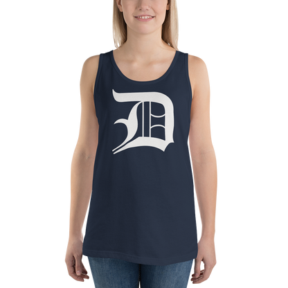 Detroit 'Old English D' Tank Top | Unisex Jersey