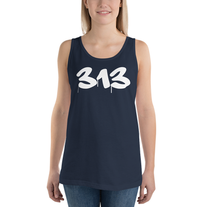 Detroit '313' Tank Top | Unisex Jersey