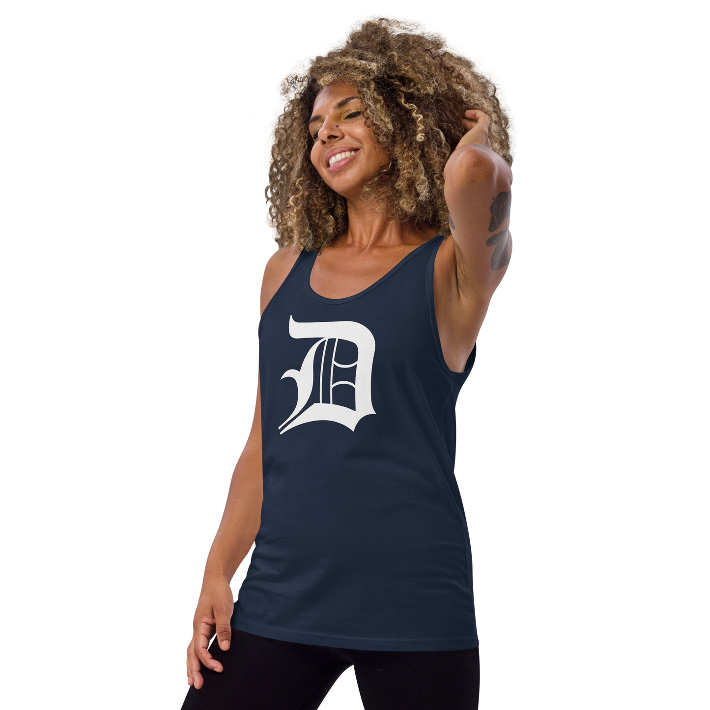 Detroit 'Old English D' Tank Top | Unisex Jersey