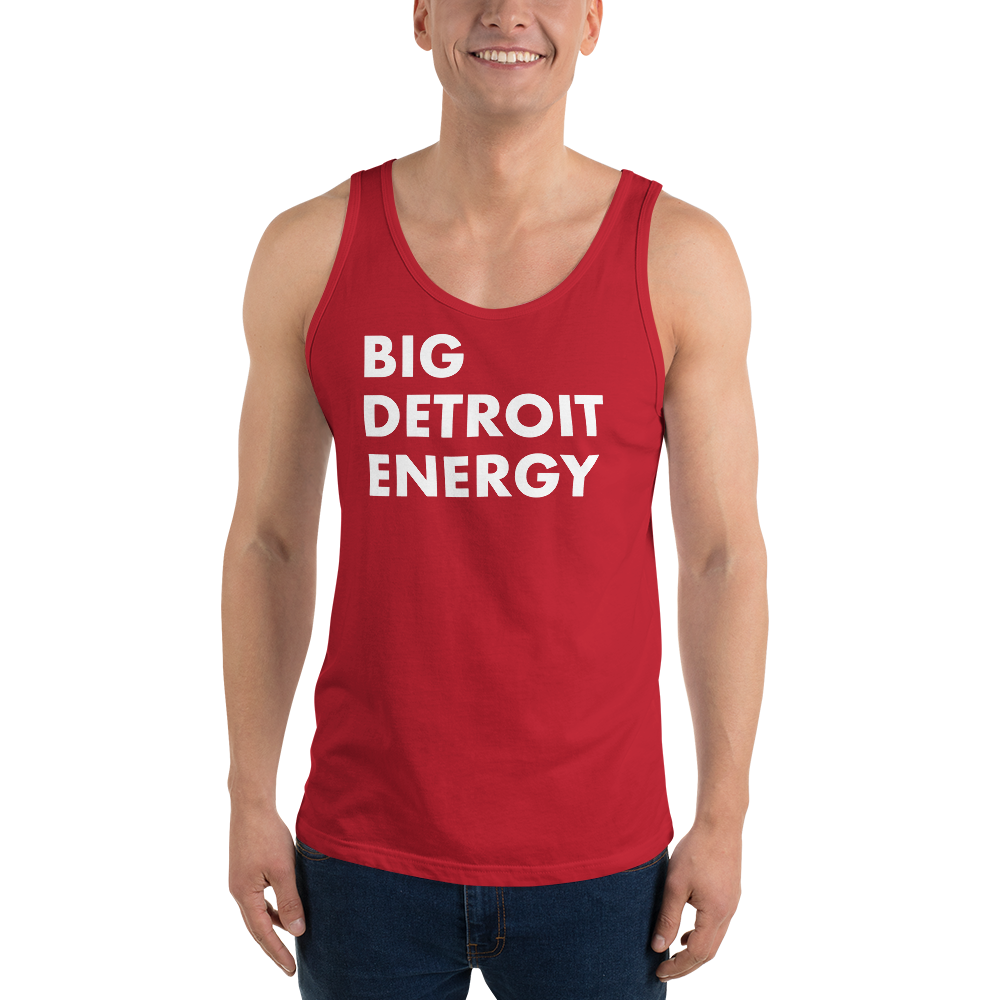 'Big Detroit Energy' Tank Top | Unisex Jersey