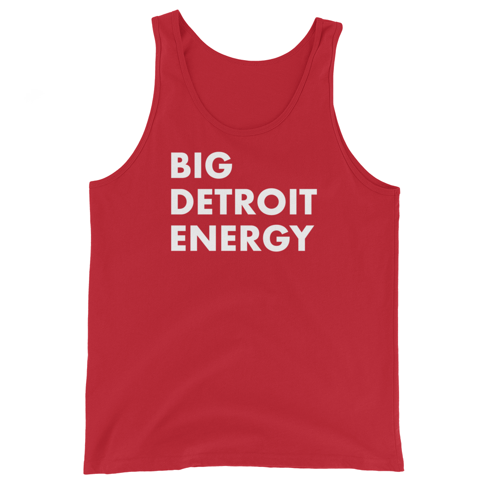 'Big Detroit Energy' Tank Top | Unisex Jersey