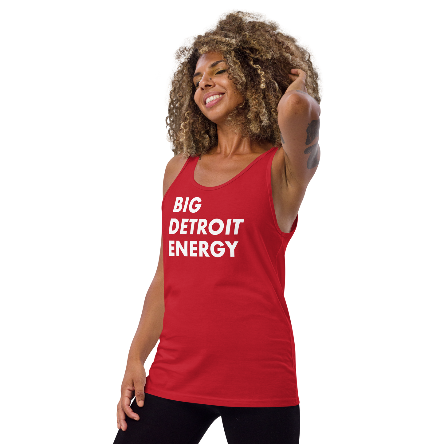 'Big Detroit Energy' Tank Top | Unisex Jersey