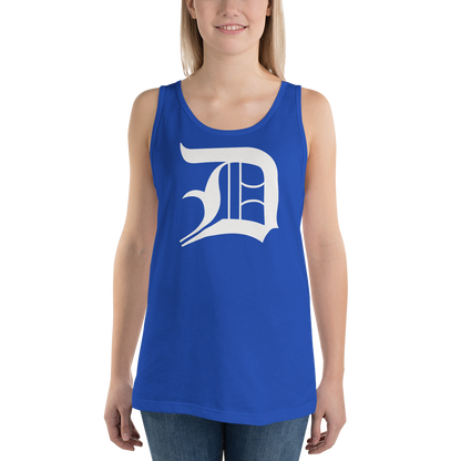 Detroit 'Old English D' Tank Top | Unisex Jersey