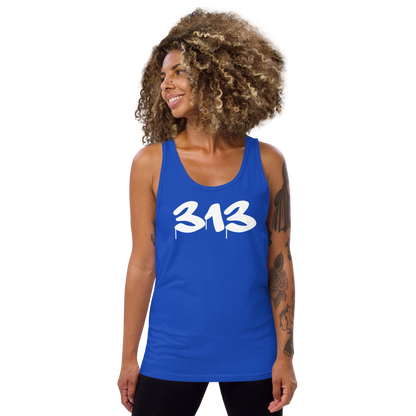 Detroit '313' Tank Top | Unisex Jersey