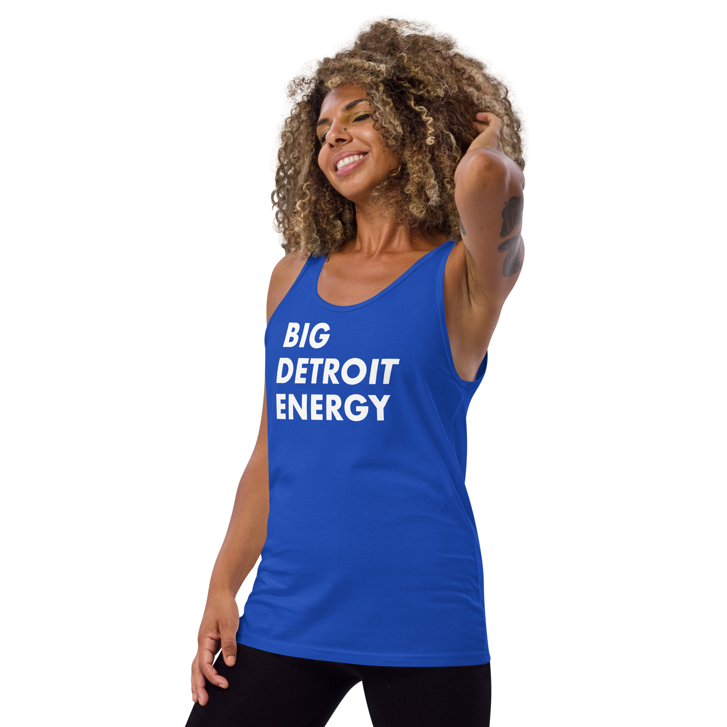 'Big Detroit Energy' Tank Top | Unisex Jersey