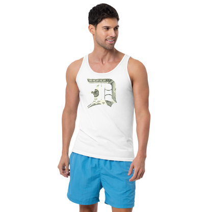 Detroit 'Old English D' Tank Top (Benjamins Edition) | Unisex Jersey