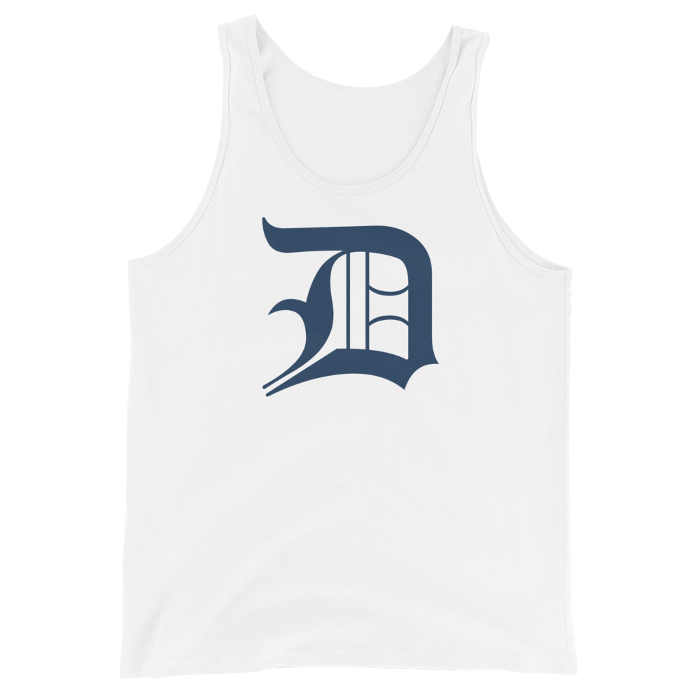 Detroit 'Old English D' Tank Top | Unisex Jersey